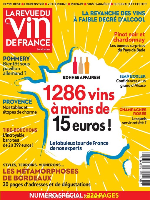 Cover image for La Revue du Vin de France